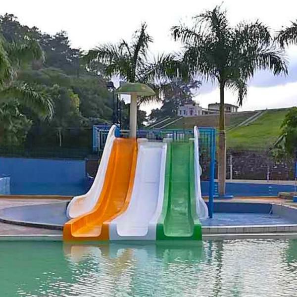 Cheap Sturdy Structure Small Public Water Slides Custom Pool Water Slides OEM for sale