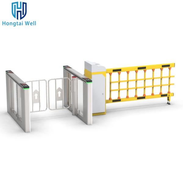 Cheap Office Building Security Speed Gates with Temperature Measurement Face Recognition for sale