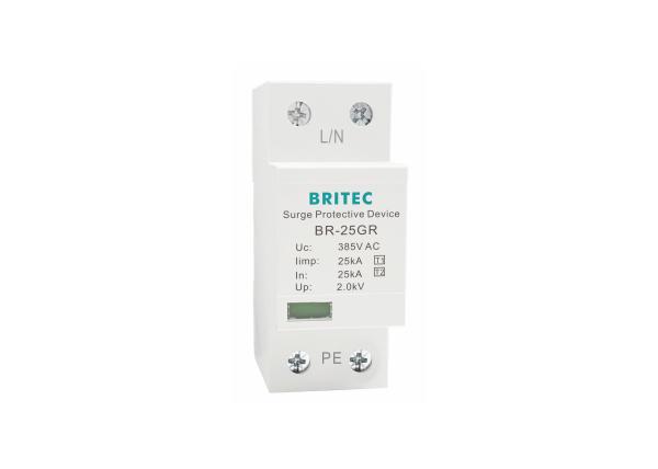 Cheap Power Supply Surge Current Protection Device AC 385V Single Phase SPD 25kA for sale