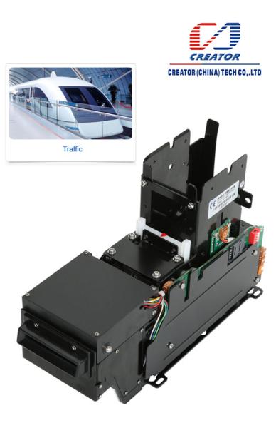 Cheap RS-232 Access Control System Smart Card Dispenser With Contact / Contactless Card Operation for sale