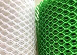 3m Width Plastic Mesh Netting 100m Long In Roll Extruded Plain Rigid
