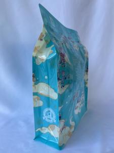 Best Resealable Flat Bottom Pouches Custom Mylar Heat Seal With Zipper wholesale
