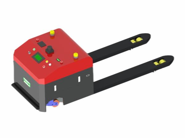 Cheap Intelligent Pallet Mover AGV Laser Navigation Automated Forklift Trucks 0-60m/min for sale