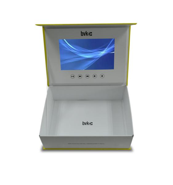 Cheap custom print LCD Video Presentation Boxes with HD screens for new product lanuch for sale