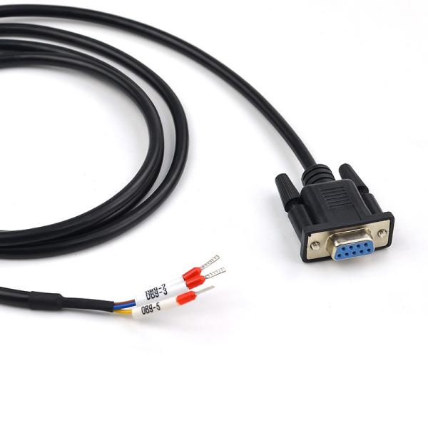 Cheap DB9 D Sub Connector RS232 Serial RXD TXD GND Port to 3-pin Terminals Exapansion Cable for sale