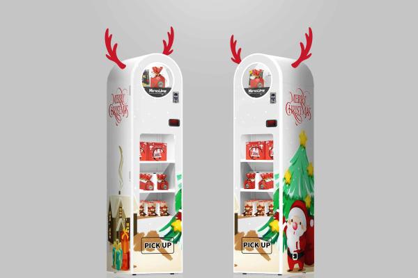 Cheap CQC Snack Vending Machine With Credit Card Reader 60HZ 48 Items for sale