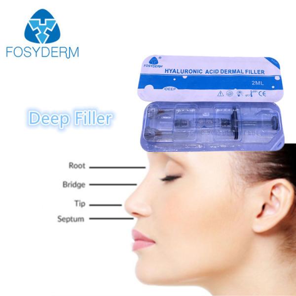 Cheap Injection Gel HA Dermal Filler Fosyderm 2Ml Deep Nose Filler for sale