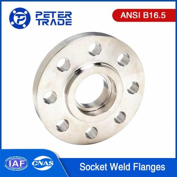 Cheap ANSI B16.5 Socket Weld Pipe Fitting Flanges Raised Face SW RF Class 400 For Wastewater Treatments for sale