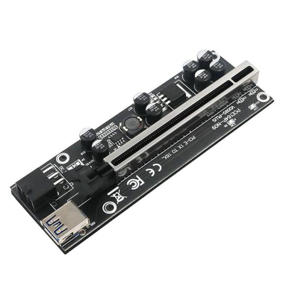 Cheap 009S Plus PCIE Riser 1x To 16x Graphic Extension Rfor Bitcoin GPU Mining For Bitcoin for sale