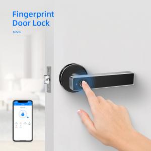 Best Wifi Smartphone Apartment Door Locks Electronic Keyless Door Lock / Fingerprint Unlock Door Locks wholesale