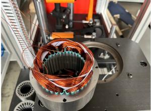 China How To Produce AC Motor Winding Stator Coil  Binding Lacing Machine on sale