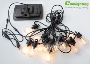 Best Cost Performance Detachable S14 Plug In Filament LED Solar Bulb String Lights