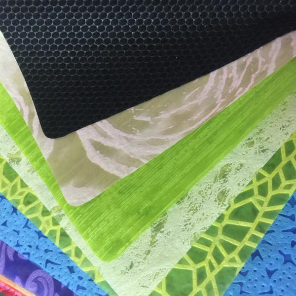 Cheap 80GSM Embossed Nonwoven 160CM Polypropylene Print Fabric for sale