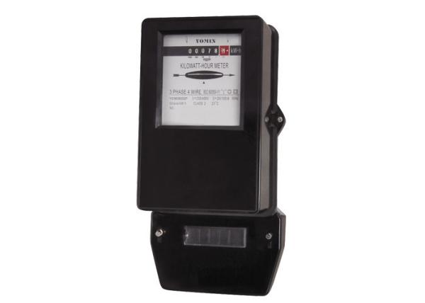 Cheap Mechanical Three Phase Watt Hour Meter With Accuracy Class Two for sale