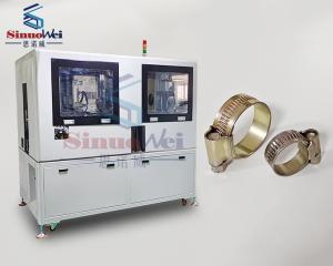 Best 1 Ton British Type Hose Clamp Machine Hydraulic Pipe Clamp Pressing Machine 2600mm wholesale
