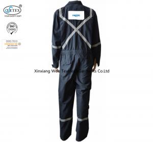 Best Ultra Light Inherent Fr Clothing / Navy Nomex 3A Frc Insulated Coveralls wholesale