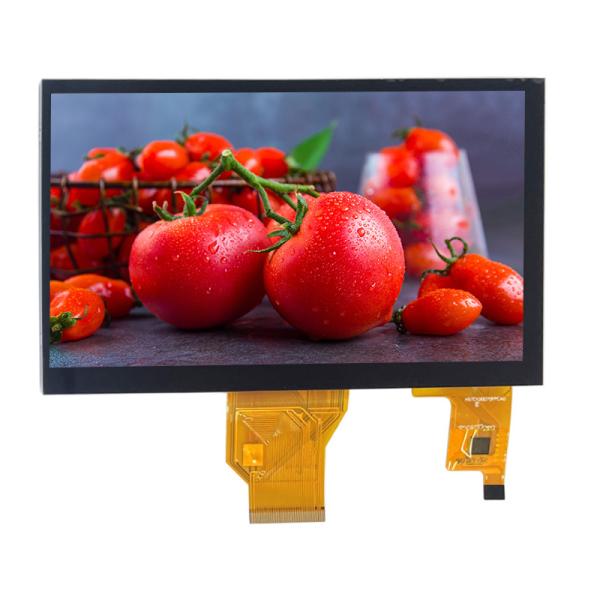 Cheap 800x480 Parallel LCD Display 50PIN RGB 7 Inch Capacitive Touch Screen Display for sale