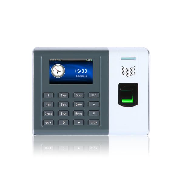 Cheap 3000 Fingerprint Capacity Biometrics Time Recorder Device With RFID Card Reader for sale