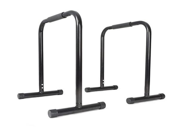 Cheap Custom Printed Bar Dips Machine , Multi Functional Pullup And Dip Bar 72x52x38cm for sale