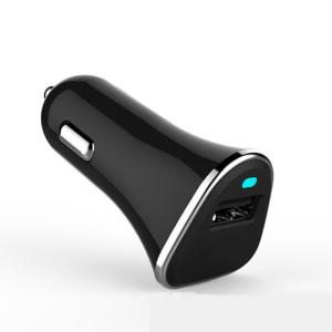 China Metal QC3.0 Multi Cell Phone Car Charger , Usb Cigarette Lighter Adapter With Led Light Smart IC on sale