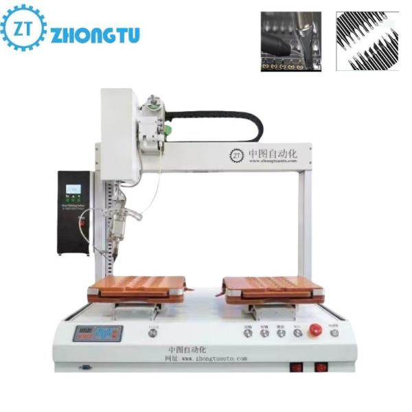Cheap Zhongtu New Automatic PCB Board Soldering Machine Robot Equipment for Electronic Products Switch Socket for sale