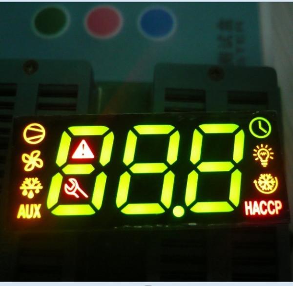 Cheap Fridge Control Custom LED Display , 3 Digit 7 Segment Led Display  Super Bright for sale