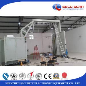 China 300mm Steel Baggage Screening Equipment Gantry Mobile Container Scanner on sale