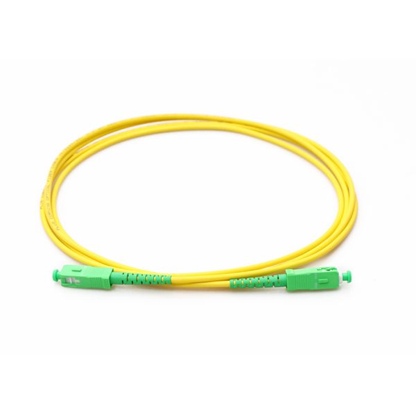 Low Insertion Loss 3m Fiber Optic Patch Cable
