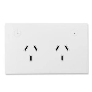 China Smart Wall Switch Socket 16A Au 2ac Outlet Supports Google Voice Tuya Remote Connection With SAA Rohs on sale