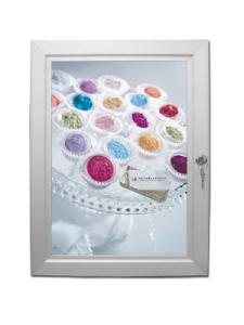 China Custom Print Lockable Poster Display Frames , Various Size Aluminium Snap Frames on sale