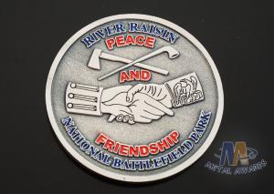 USA Taekwondo Custom Challenge Coins Soft Enamel Both Side Design 38.1MM