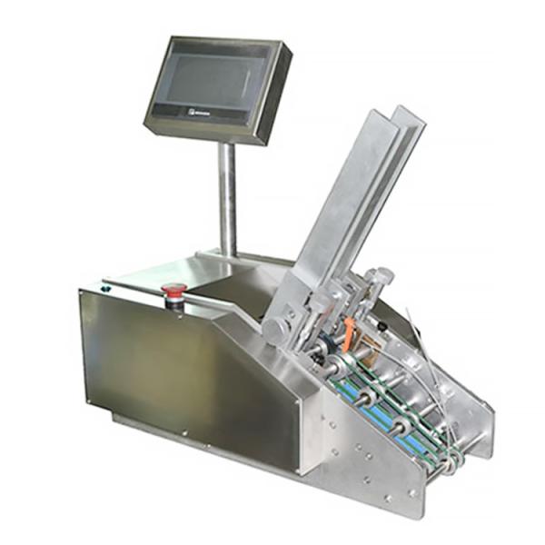 Cheap User Guide Packing Machine 0.1mm Automatic Card Feeder for sale