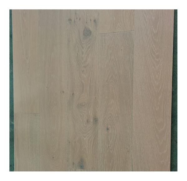 Cheap smoked and brushed White Oak Wood Flooring, popular color DSCU-03 for sale