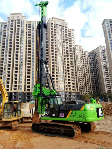 Cheap 50m Hydraulic Piling Rig Rotary Angle Displacement Output Mechanism. for sale