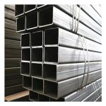Black Galvanized Square Tubes Shs Rectangular Rhs Galvanized Pipe