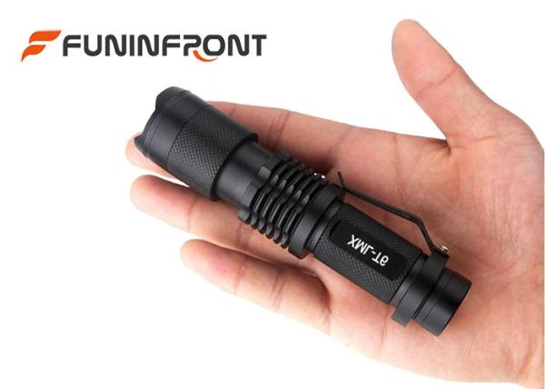 Cheap CREE XM-L L2 Handheld  MINI LED Flashlight Zoomable with Clip for Portable Lampe for sale