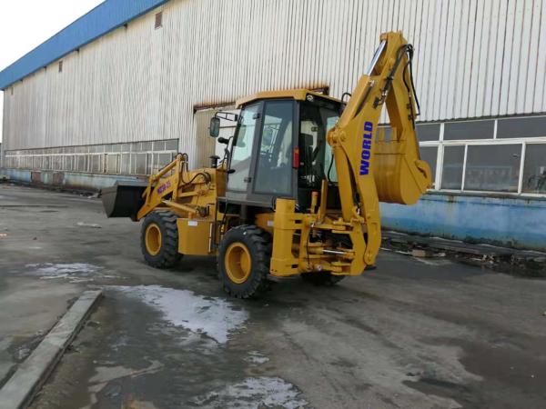 Cheap Compact Structure Mini Tractor Backhoe Loader With Weichai Engine for sale