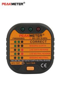 China Portable Mains Electric Socket Tester Circuit Breaker Finders With Ensure Line on sale