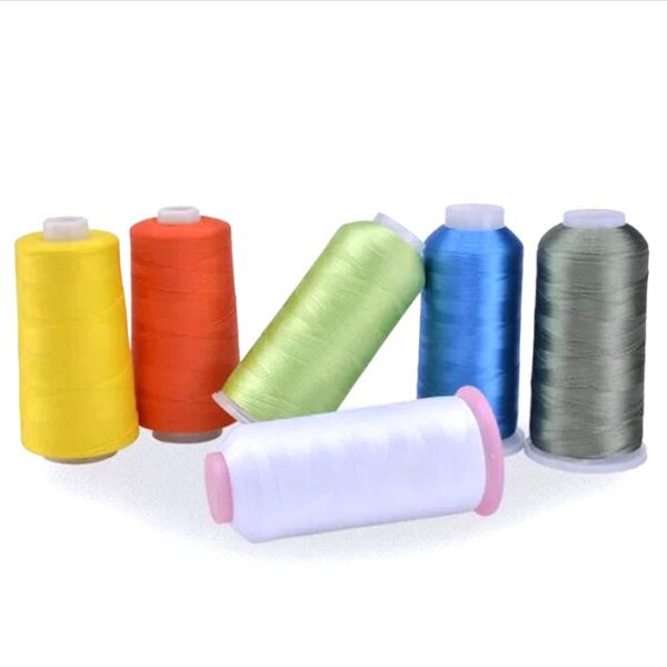 Cheap 100% Polyester Filament Embroidery Thread 5000m for embroidery machine for sale