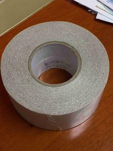 China Double Coated Dustproof PVC Film Tape , Multipurpose White Polyester Tape on sale