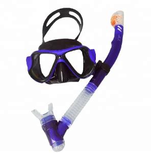 China Snorkel Mask Set Anti-Fog Snorkel Mask M22S09 Ideal for Adult Scuba Diving Set on sale