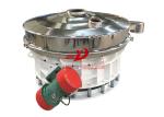 Circular Industrial Sieving Machine No Mesh Plug All Enclosed Structure