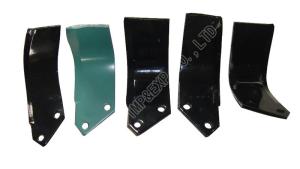 China Forging Rotary Tiller Tines For Cultivator Machine Rail Steel Material on sale