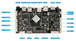 RK3566 Development Arm Board With WIFI BT LAN 4G POE UART USB Embedded ARM Board
