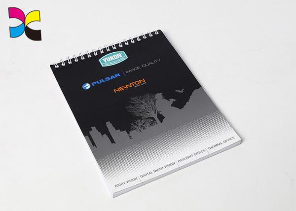 Cheap Art Paper Custom Spiral Bound Book Printing , Cardboard Book Binding Printing Services for sale
