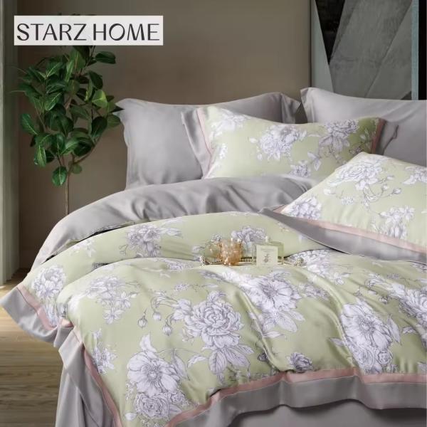 Cheap Add a Touch of Elegance to Your Bedroom with Our All-Season Floral Printed Bedding Set for sale