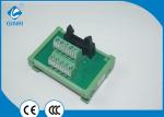 Mounting DIN Rail Interface Breakout Module , 10Pin Terminal Block 1A DC24V