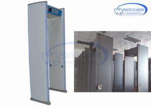 5.7 LCD Screen Door Frame Metal Detector With Two Column Alarm Regions