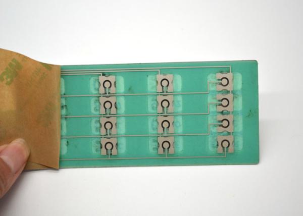Cheap Waterproof Membrane Switch Board , Non Tactile Custom Membrane Keyboard for sale