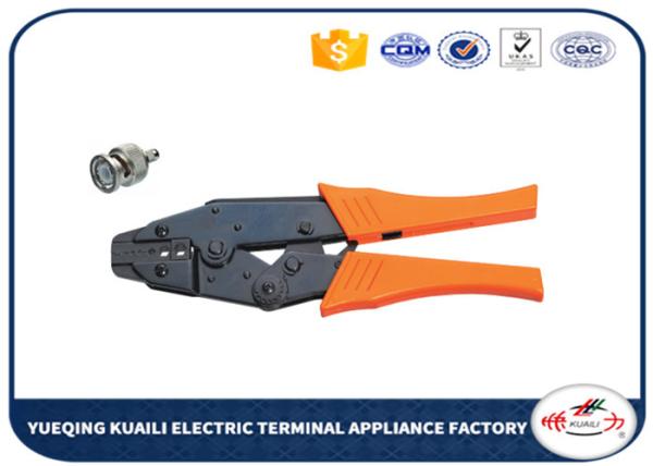 Cheap Ratchet Crimping Tool For Coaxial Connectors / Wire Crimper Tool for sale